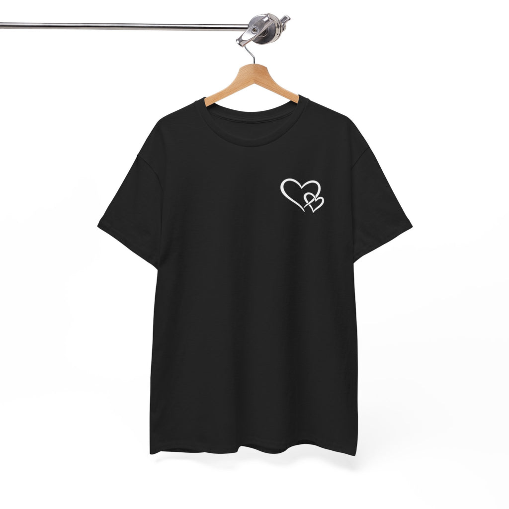 Inspirational Heart T-Shirt – "To the Person Behind Me: You Are Amazing, Beautiful and Enough" Motivational Tee