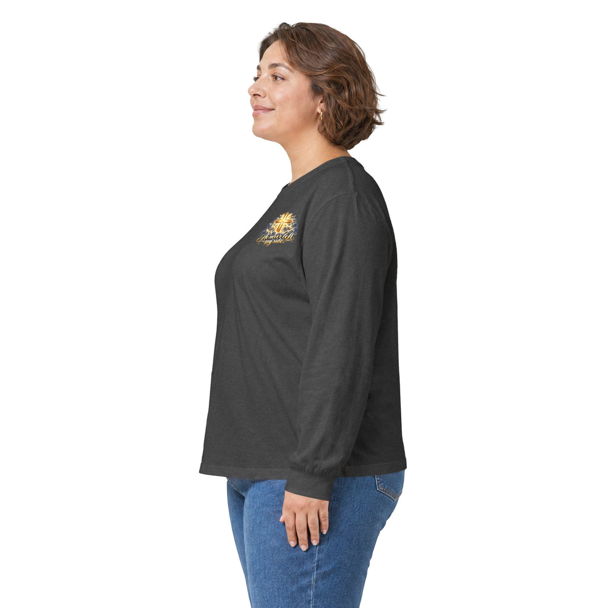 He Is Risen Christian Long Sleeve Tee