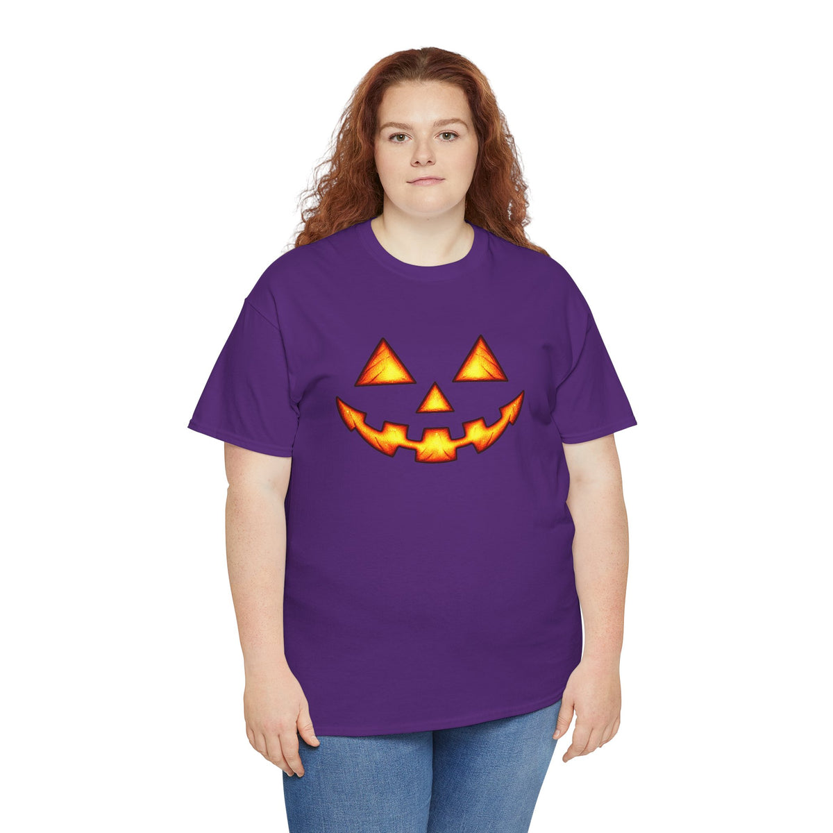 Halloween Jack-O'-Lantern Happy T-Shirt