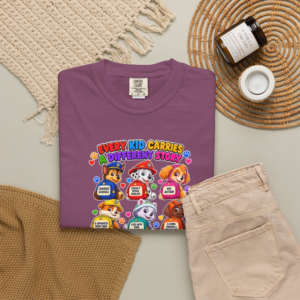 Be Kind Every Kid Carries Inspirational T-Shirt