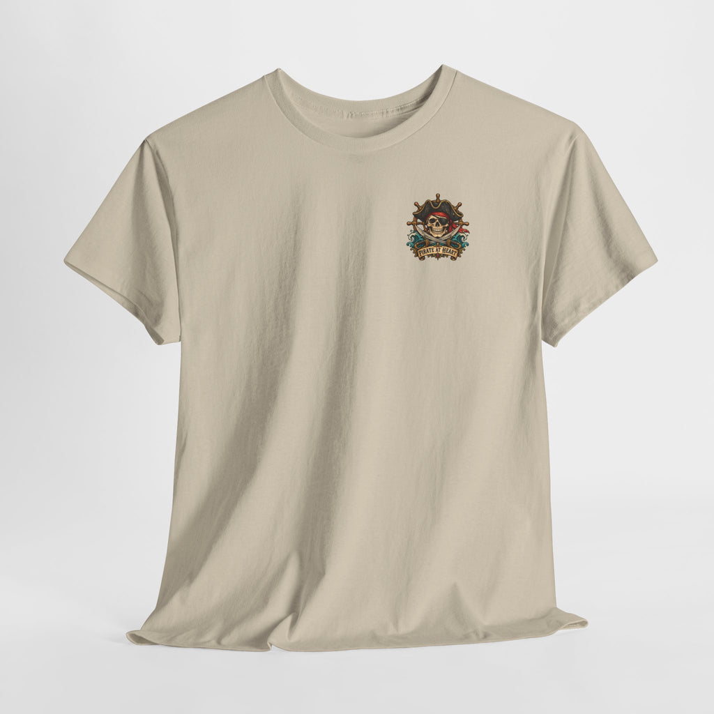 Pirate Skull Tee — "I Was a Pirate" Nautical Skull, Water • Alcohol • Booty • Boats Graphic T‑Shirt
