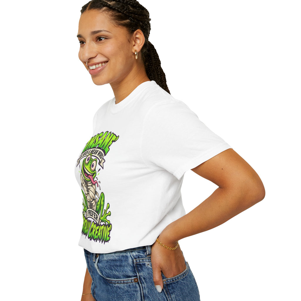 Insane? I Prefer Mentally Creative — Graphic T-Shirt