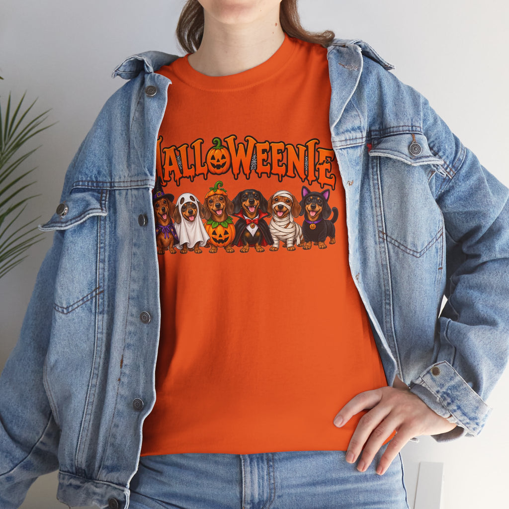 Halloweenie Dachshund T-Shirt | Halloween Dog Graphic