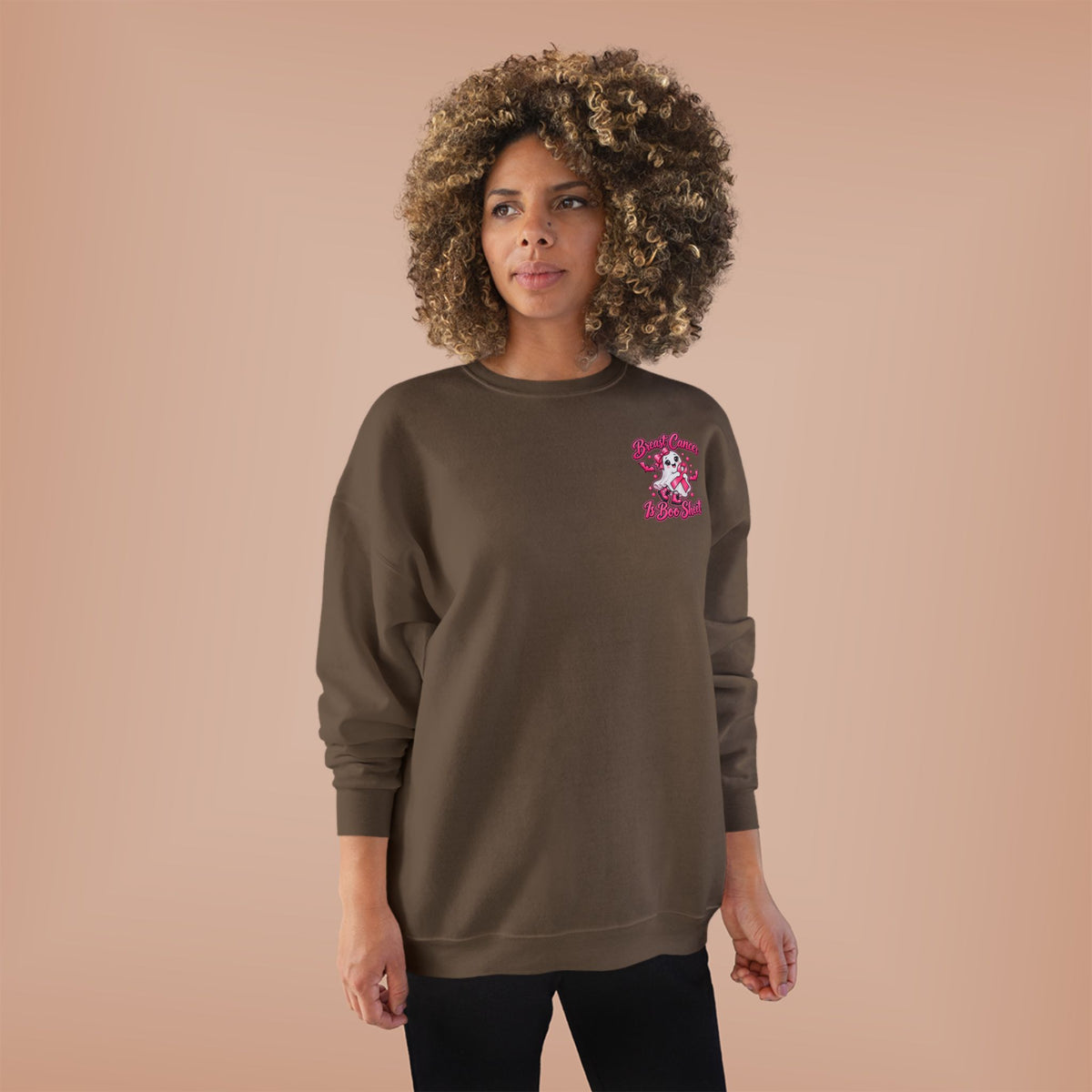 Breast Cancer Awareness Crewneck Sweatshirt – "In October We Wear Pink"