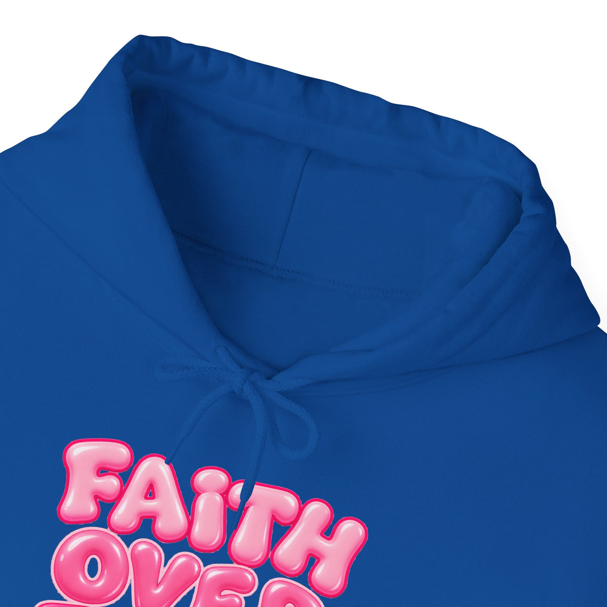 Faith Over Fear Inspirational Hoodie