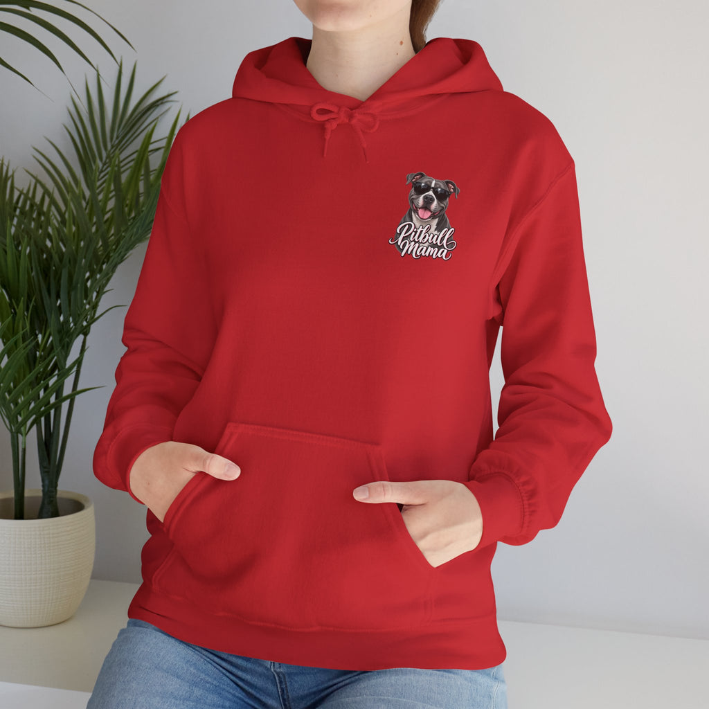 Pitbull Mama Hoodie — Cute Pitbull Dog Mom Pullover