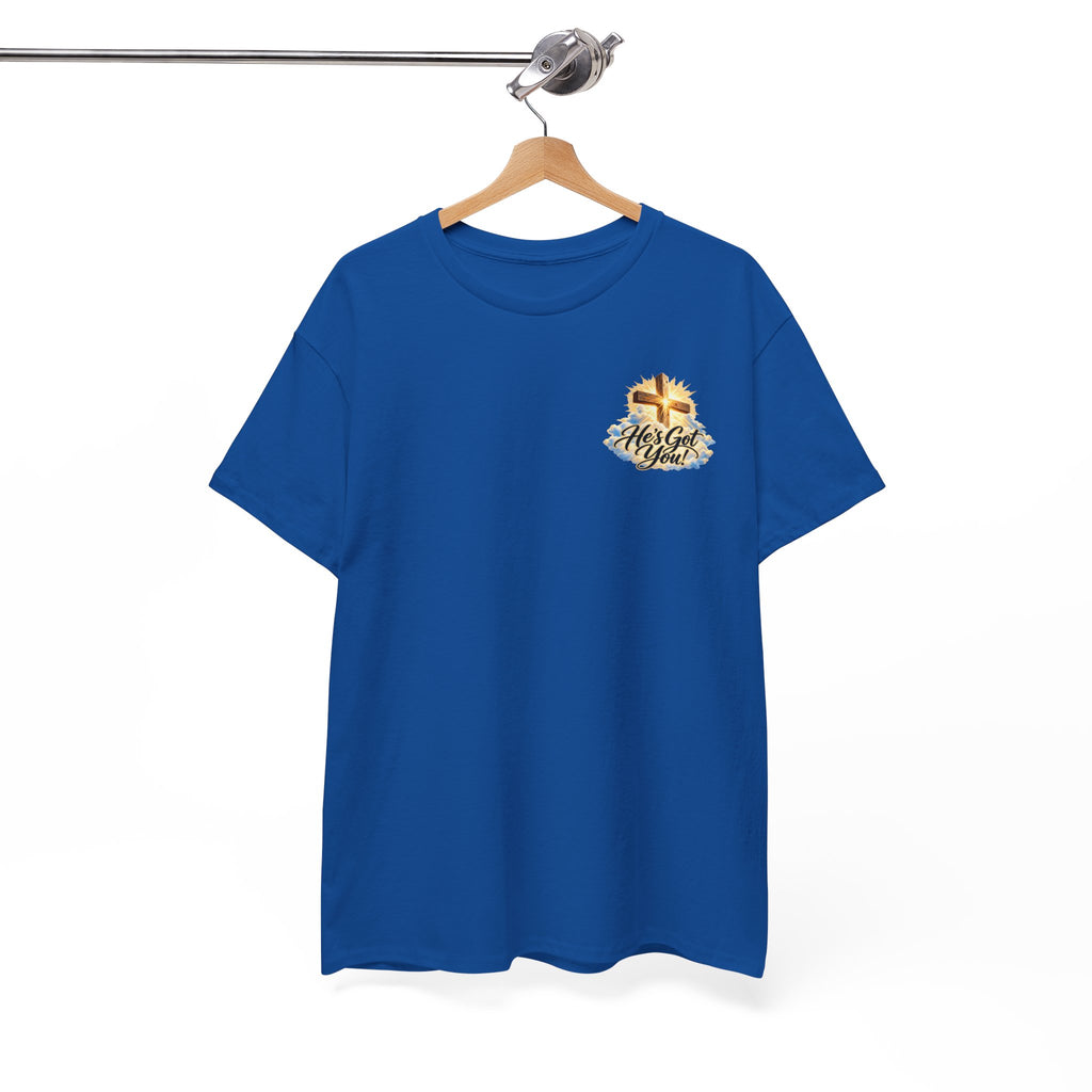 Don't Overthink It He's Got You Tee — Christian Cross Inspirational T‑Shirt