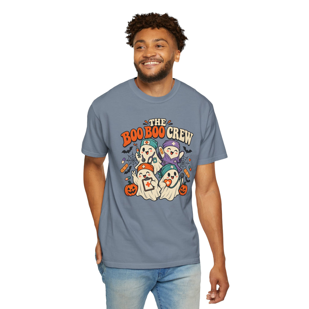 Halloween 'The Boo Boo Crew' Graphic T-Shirt