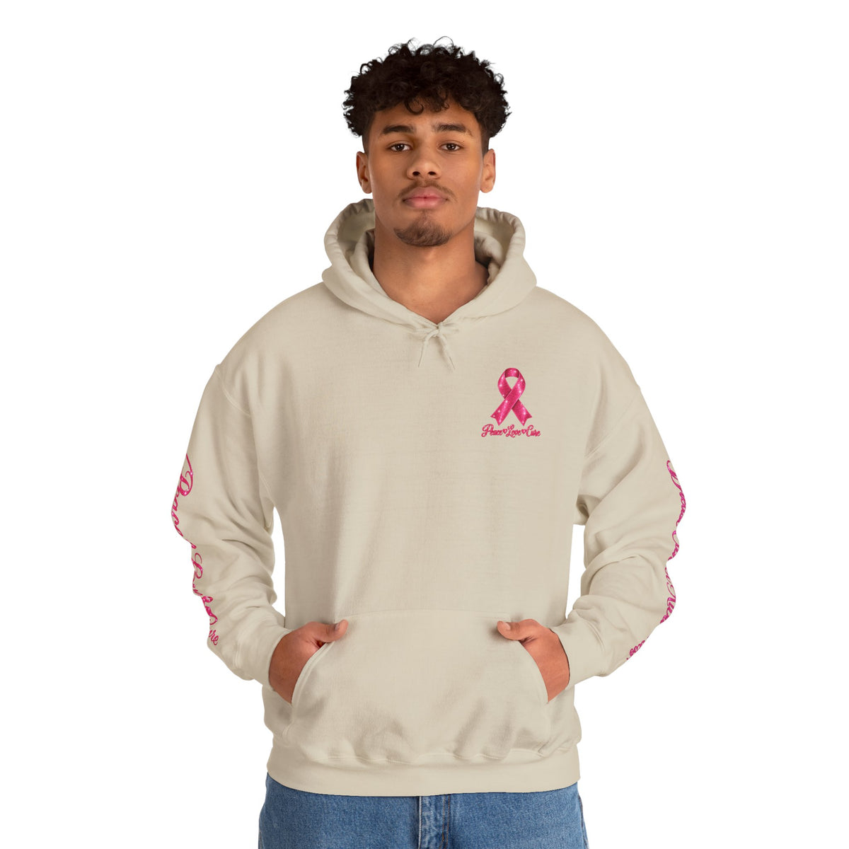 Pink Ribbon Breast Cancer Awareness Hoodie