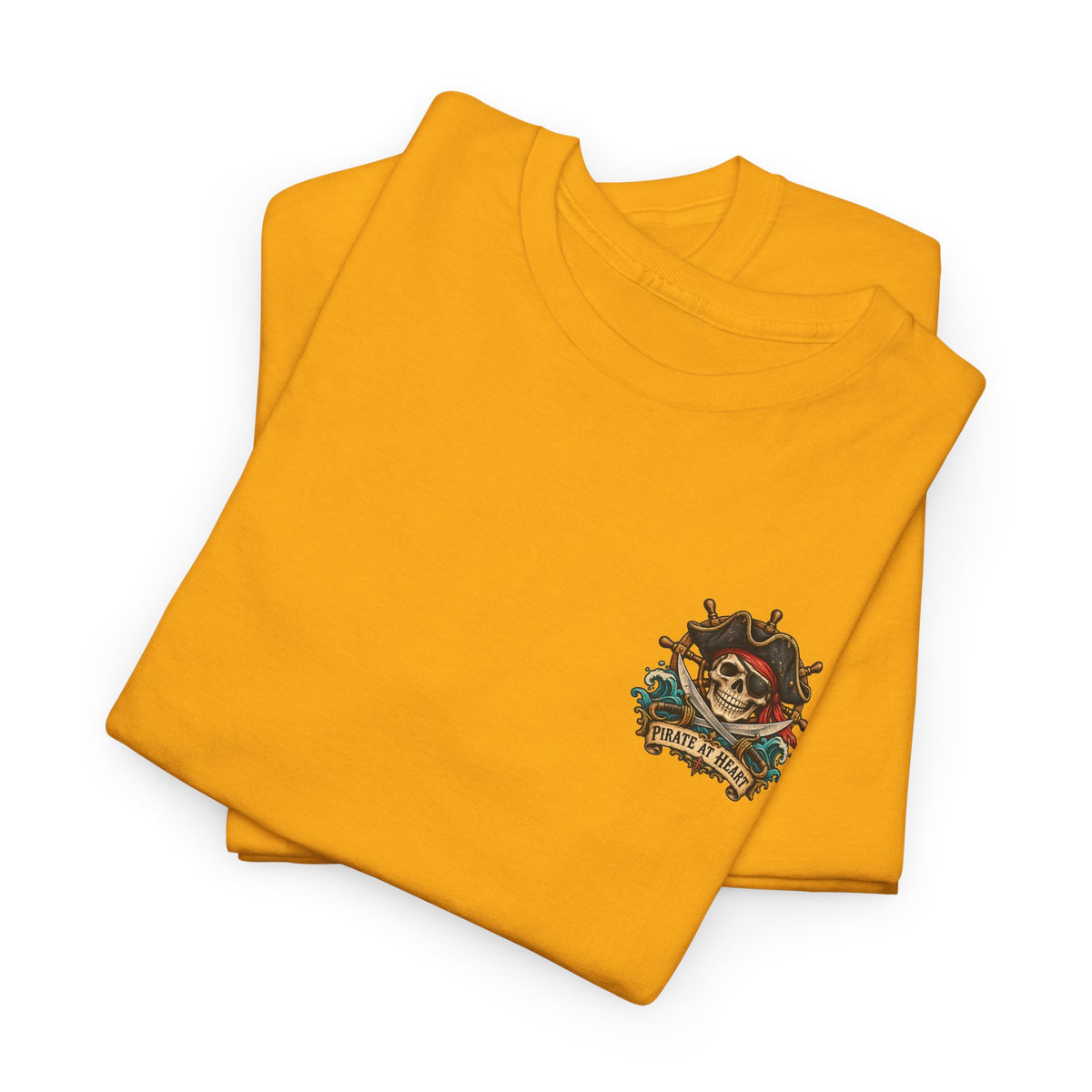 Pirate Skull Tee — "I Was a Pirate" Nautical Skull, Water • Alcohol • Booty • Boats Graphic T‑Shirt