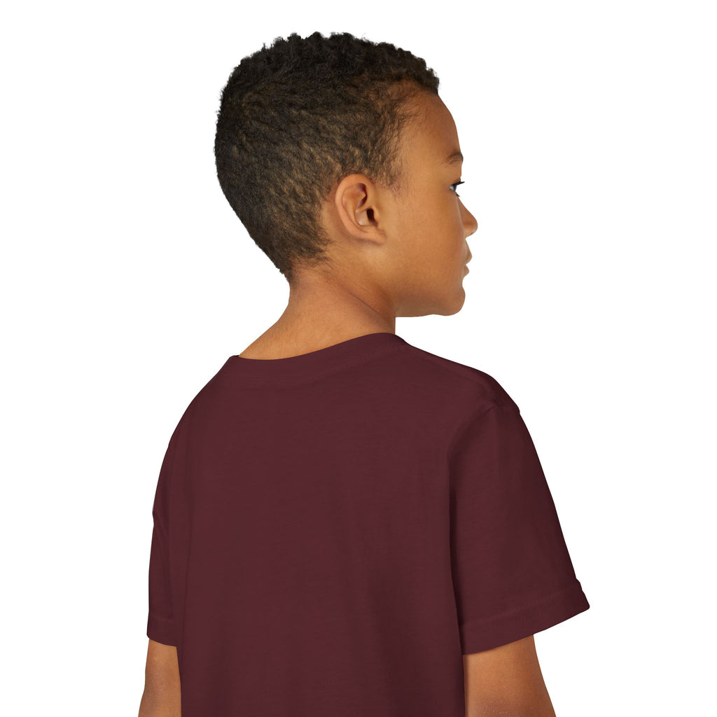 Be Kind Youth Short Sleeve Tee – Colorful Cartoon Character Shirt