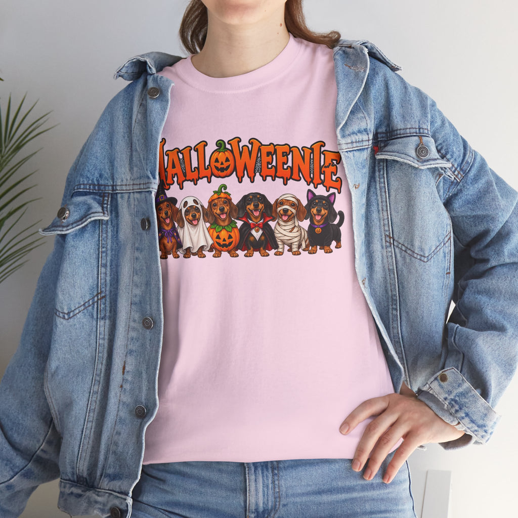 Halloweenie Dachshund T-Shirt | Halloween Dog Graphic