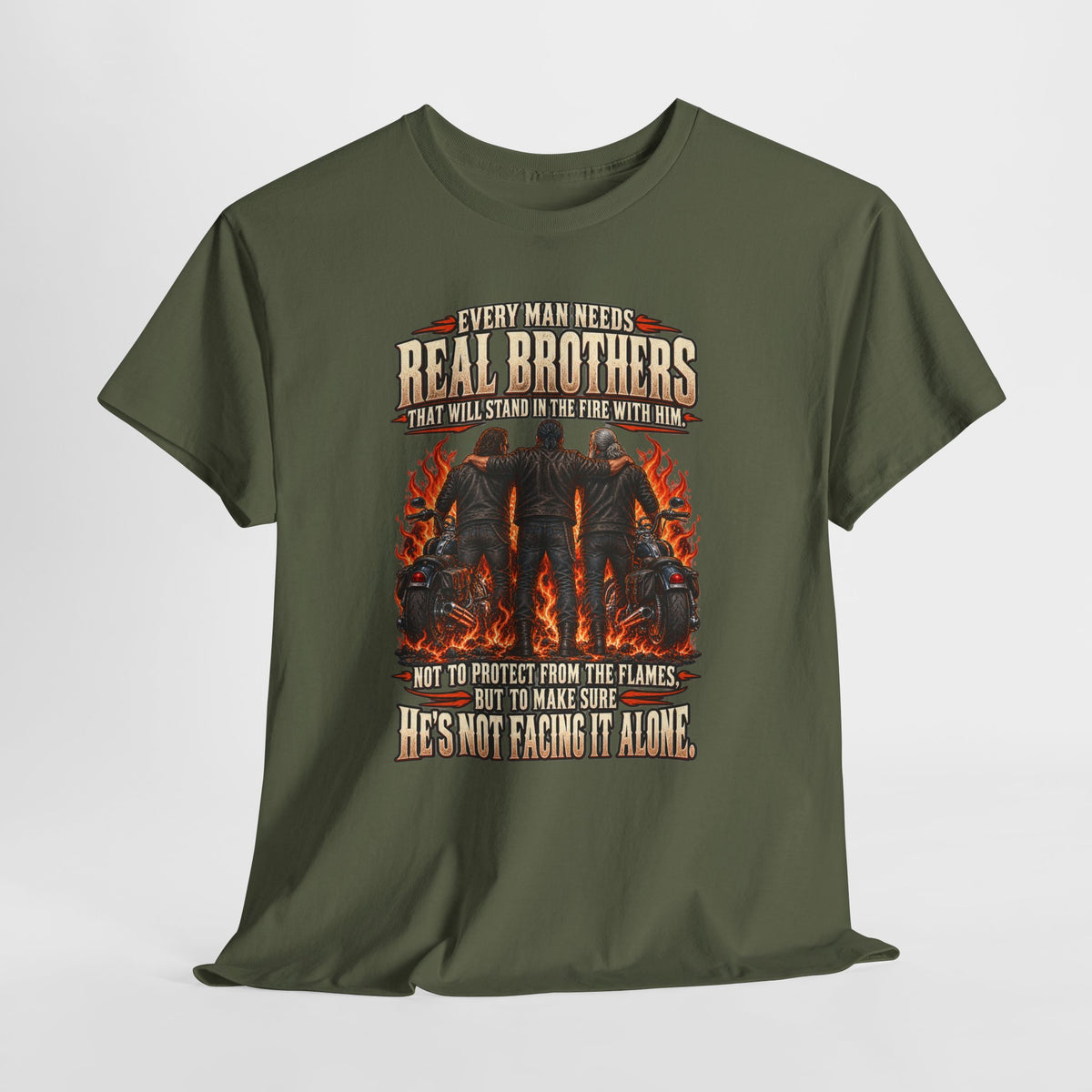 Real Brothers Graphic T-Shirt – Brotherhood and Strength