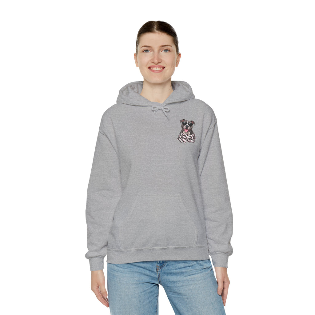 Pitbull Mama Hoodie — Cute Pitbull Dog Mom Pullover