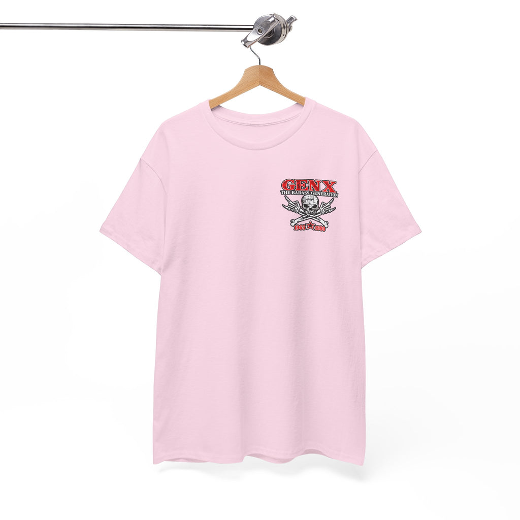 Gen X T‑Shirt — "The Badass Generation" Skull & Crossbones Retro Tee
