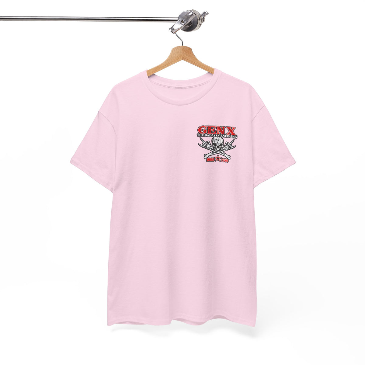 Gen X T‑Shirt — "The Badass Generation" Skull & Crossbones Retro Tee