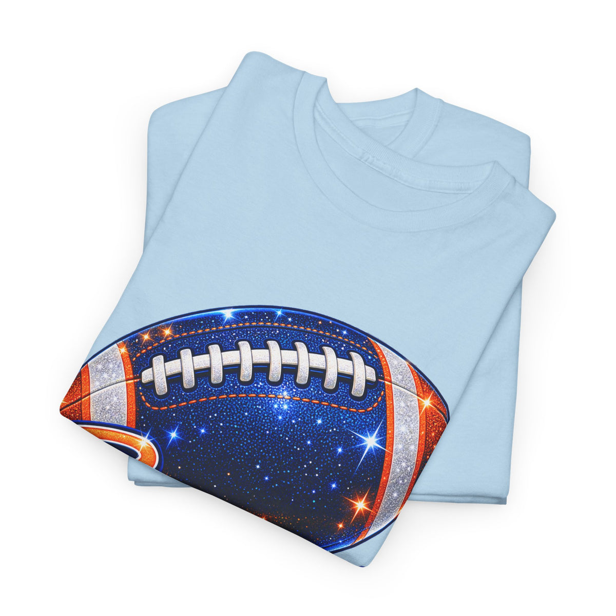 Broncos Football T-Shirt — Galaxy Football Graphic Tee