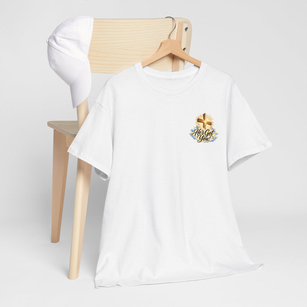 Don't Overthink It He's Got You Tee — Christian Cross Inspirational T‑Shirt