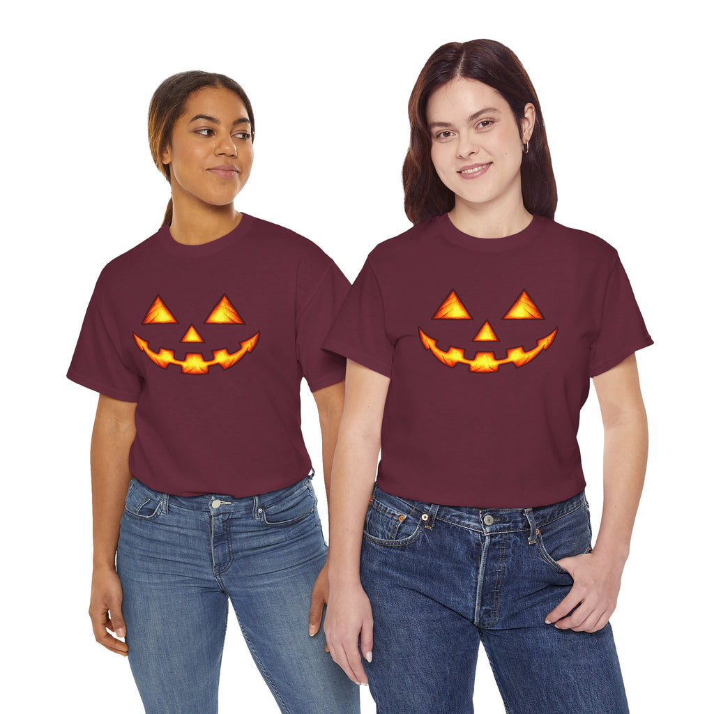 Halloween Jack-O'-Lantern Happy T-Shirt