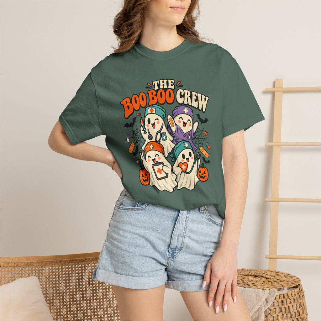 Halloween 'The Boo Boo Crew' Graphic T-Shirt