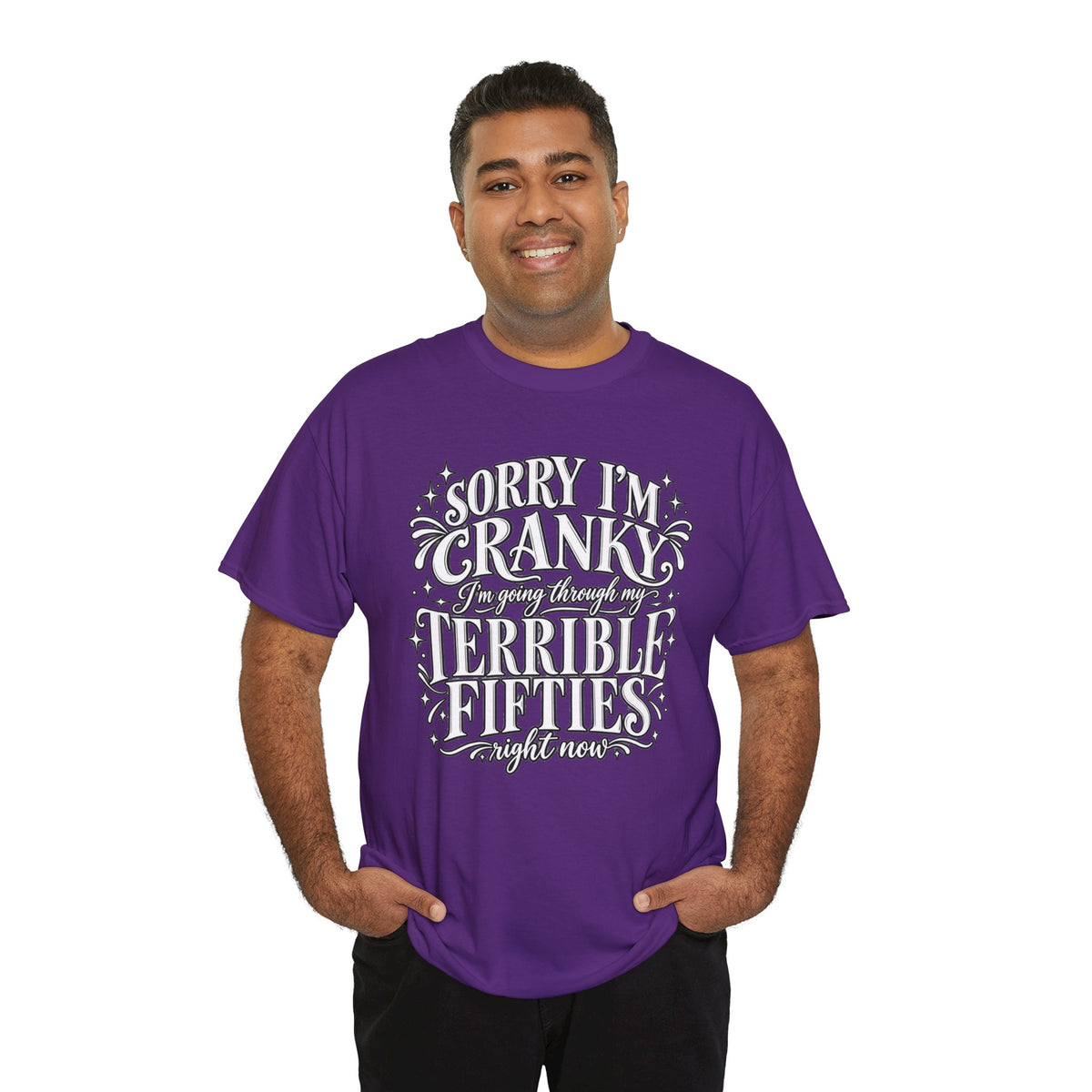 Sorry I'm Cranky—Terrible Fifties Funny Graphic Tee