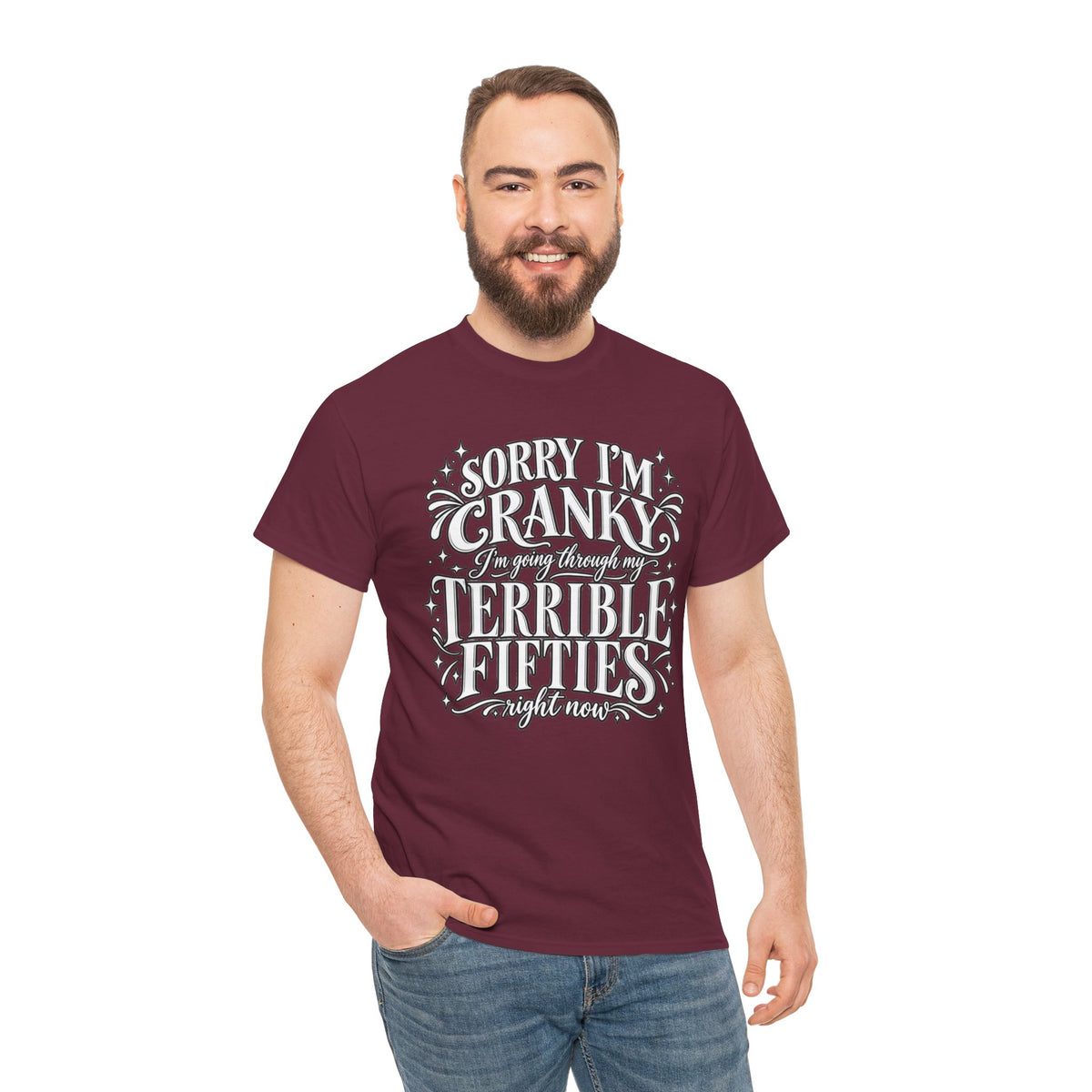 Sorry I'm Cranky—Terrible Fifties Funny Graphic Tee
