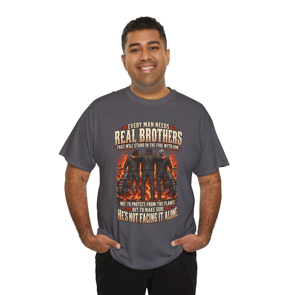 Real Brothers Graphic T-Shirt – Brotherhood and Strength