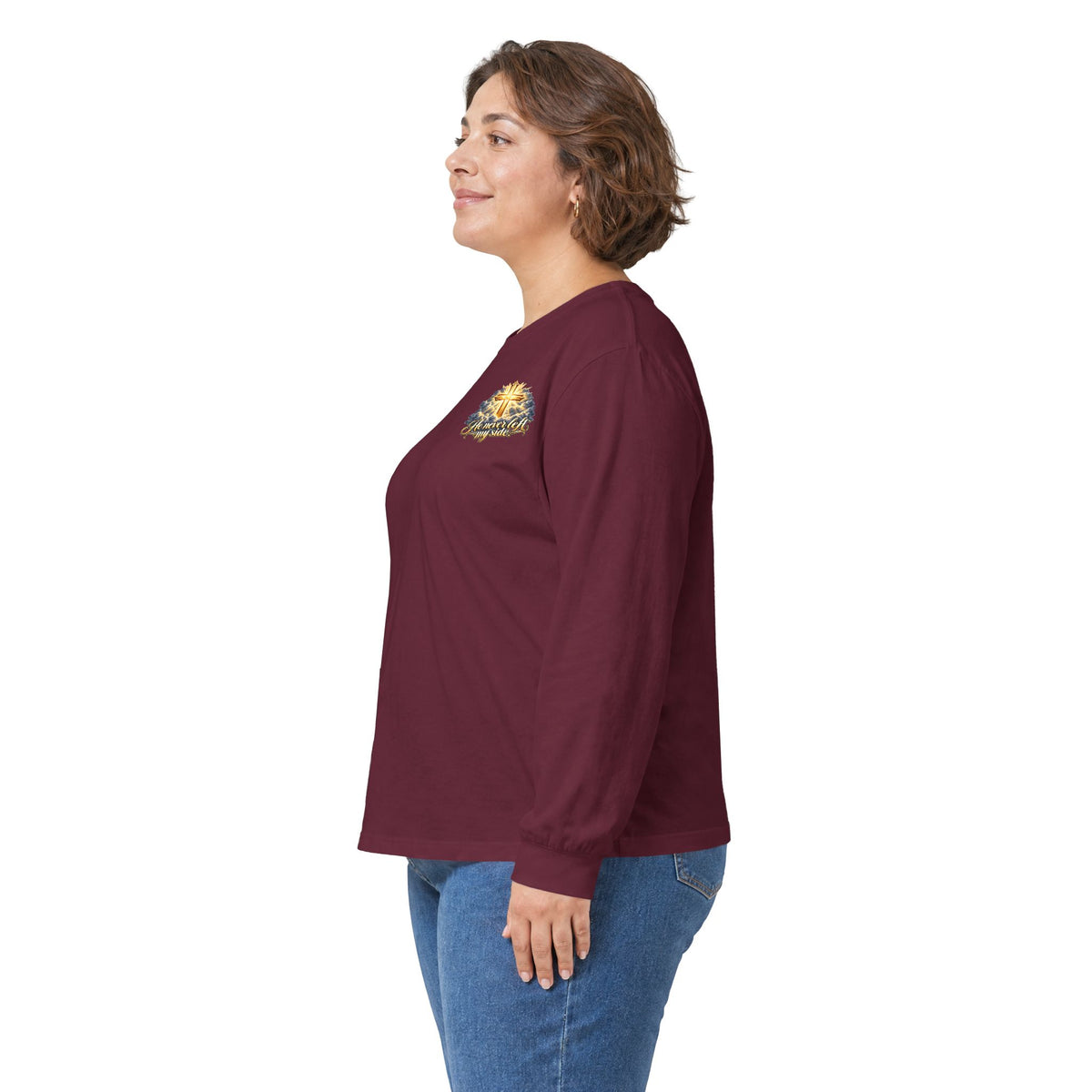 He Is Risen Christian Long Sleeve Tee
