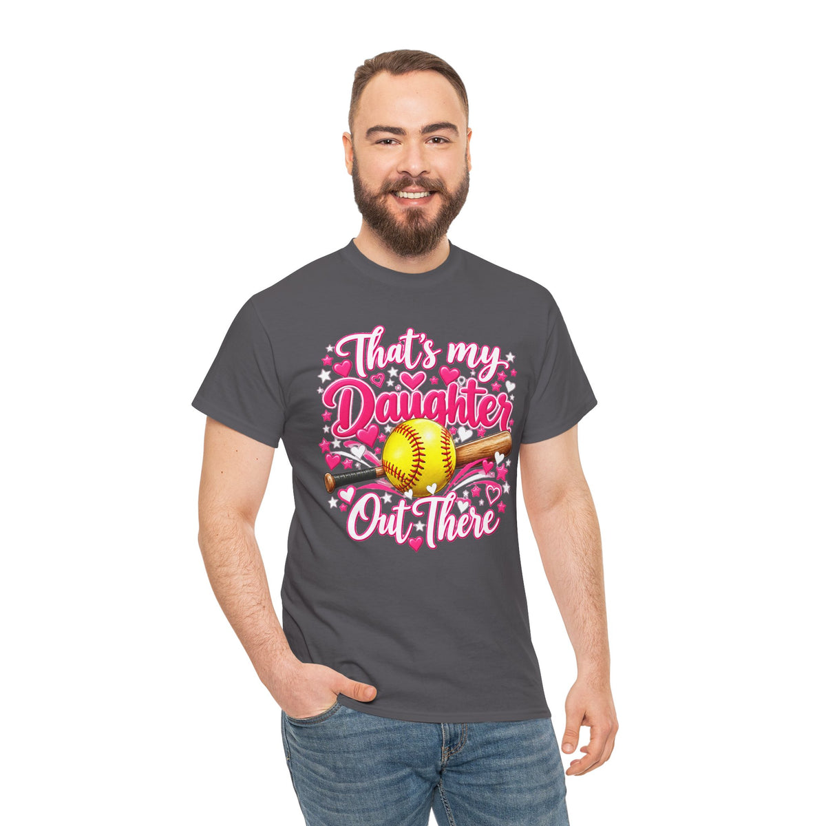 That’s My Daughter Out There Softball T-Shirt