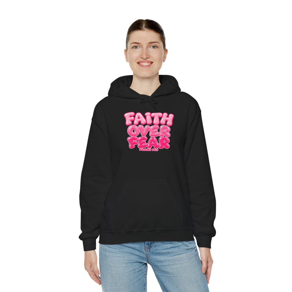 Faith Over Fear Inspirational Hoodie