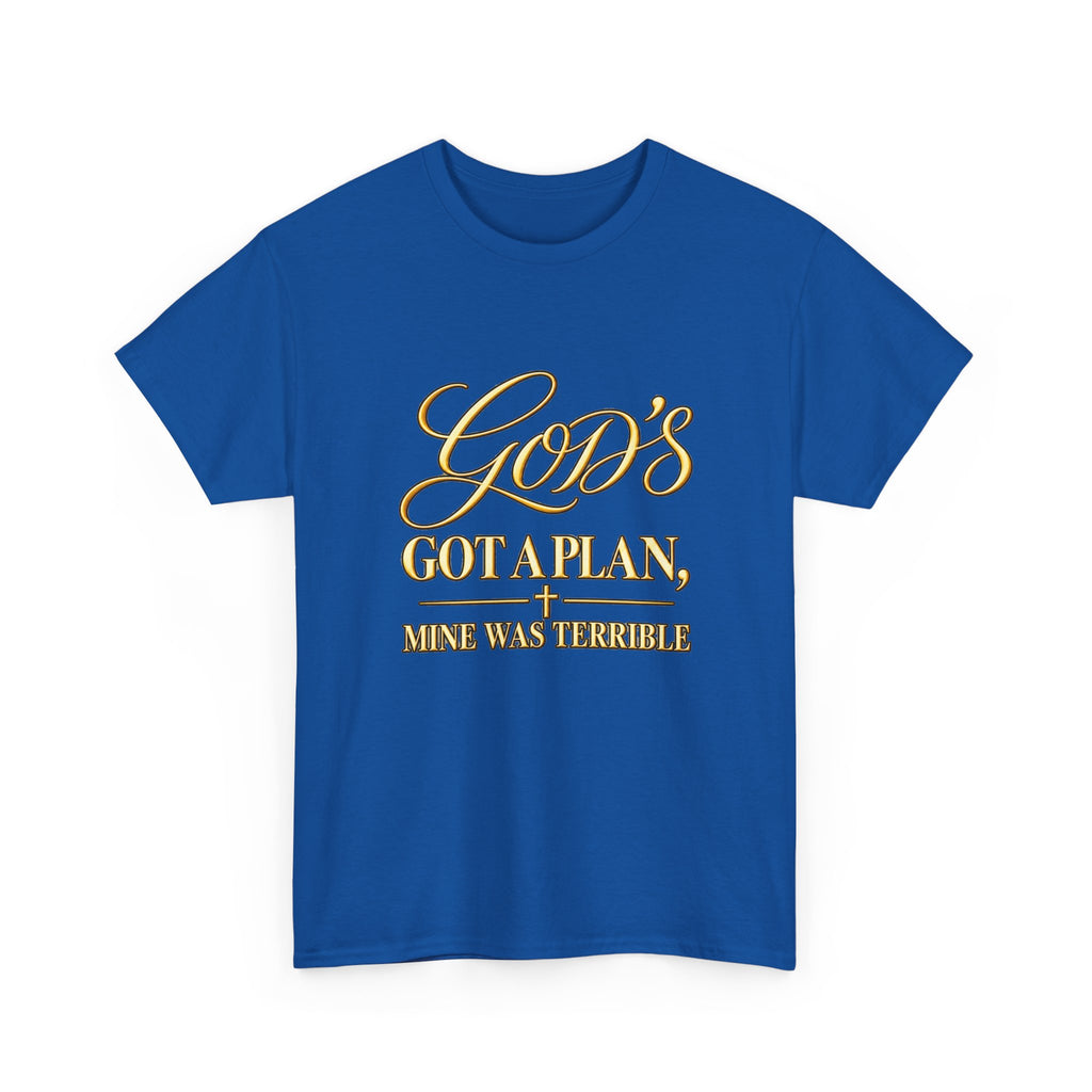 God's Got a Plan T‑Shirt — Inspirational Christian Faith Tee
