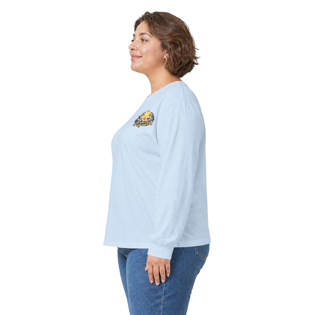 He Is Risen Christian Long Sleeve Tee
