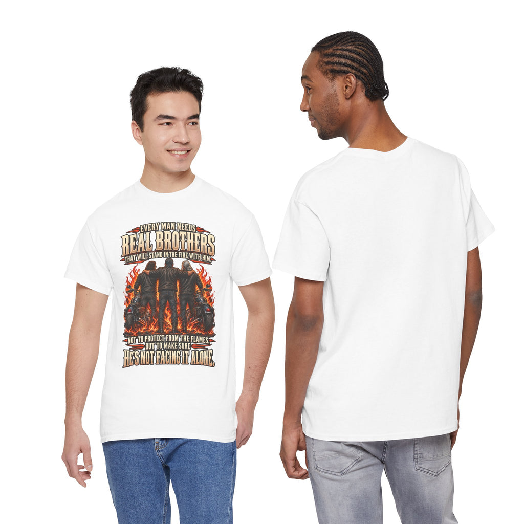Real Brothers Graphic T-Shirt – Brotherhood and Strength