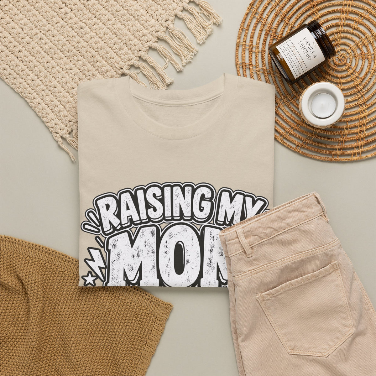 Raising My Mom Is So Hard Tee — Funny Mother-Son Humor Gift