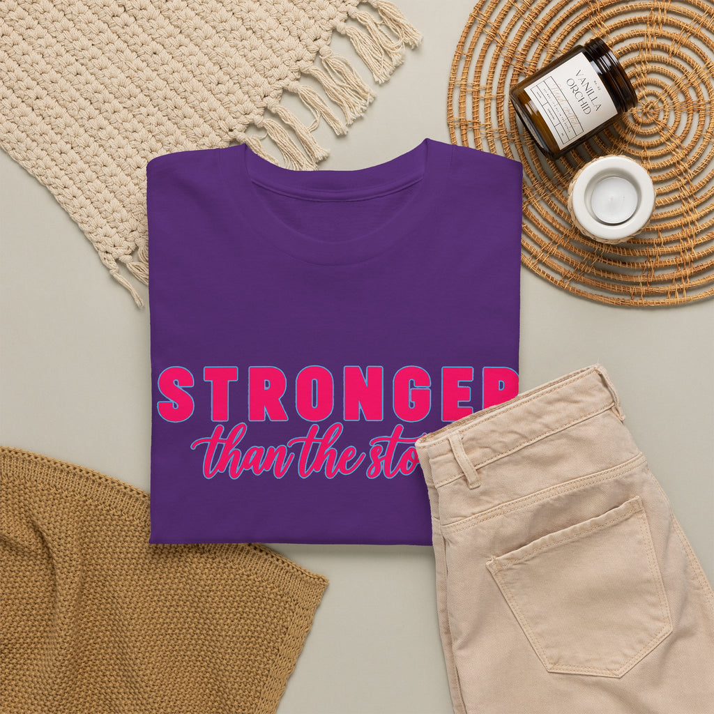 Stronger Than the Storm Tee - Inspirational Women's Resilience T-Shirt