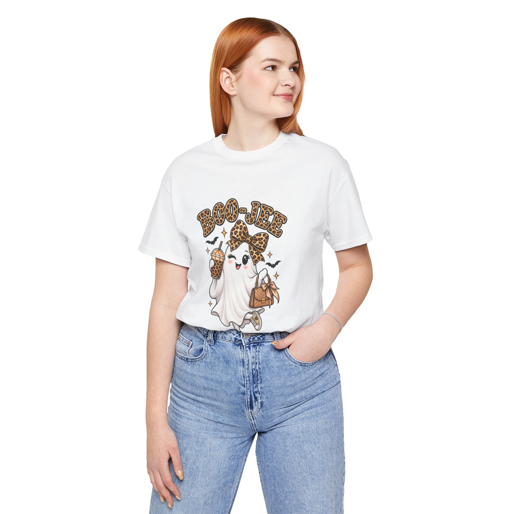 Boo-Jee Leopard Ghost Tee