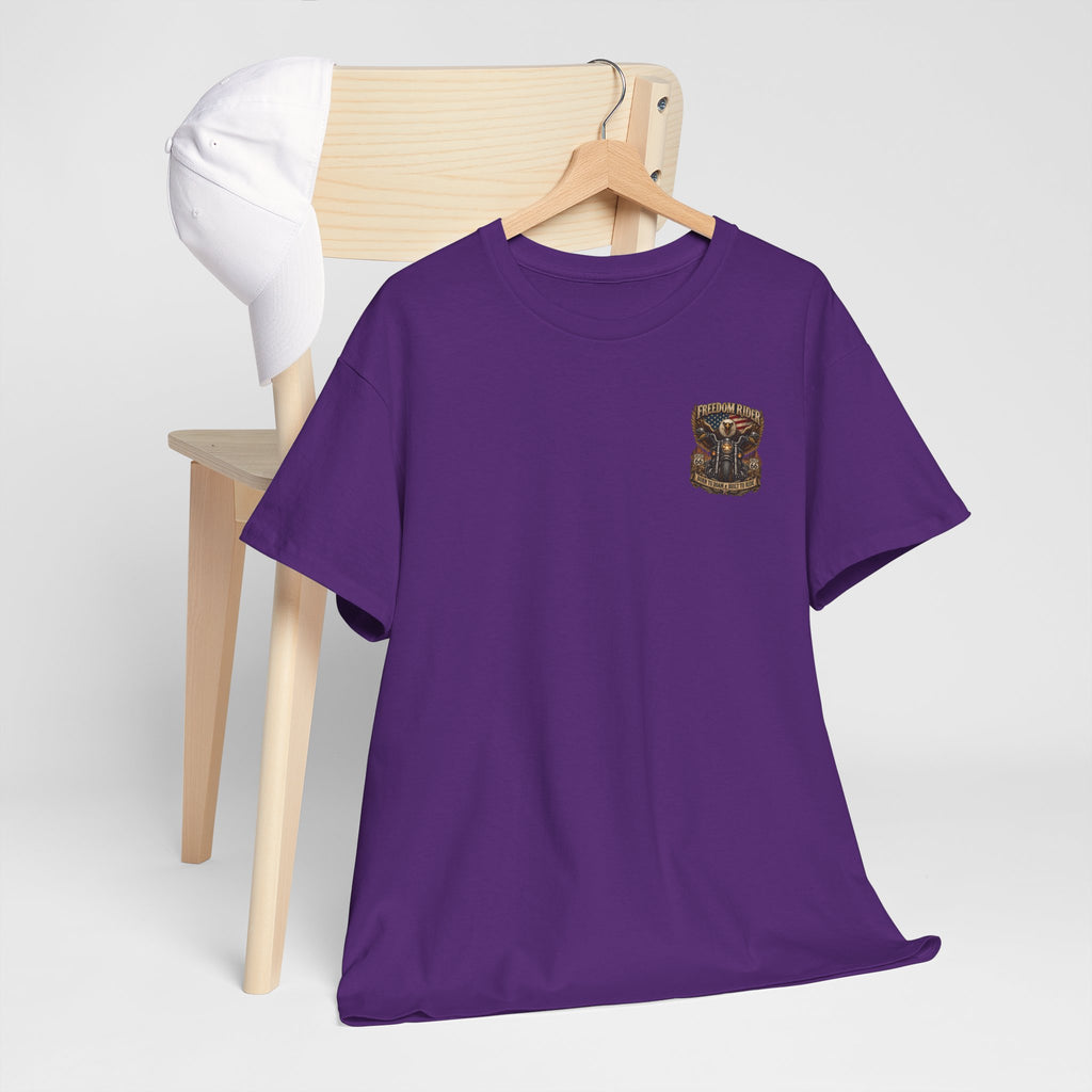 Freedom Rider Motorcycle T‑Shirt — Born to Roam Vintage Biker Tee