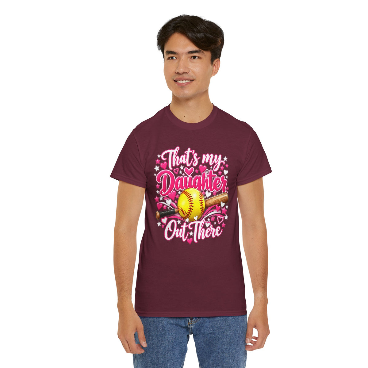 That’s My Daughter Out There Softball T-Shirt