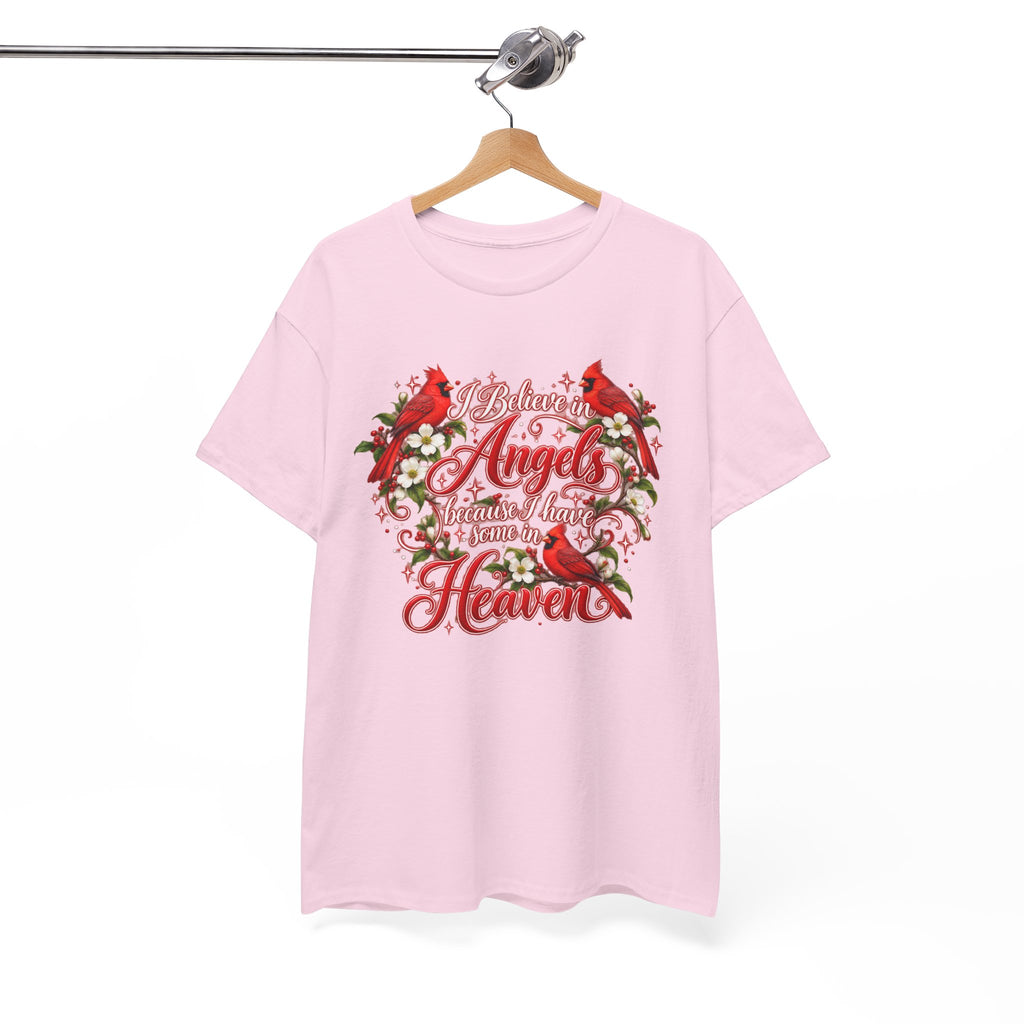 Angels from Heaven Cardinal Christmas T-Shirt