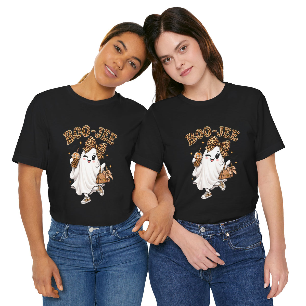 Boo-Jee Leopard Ghost Tee