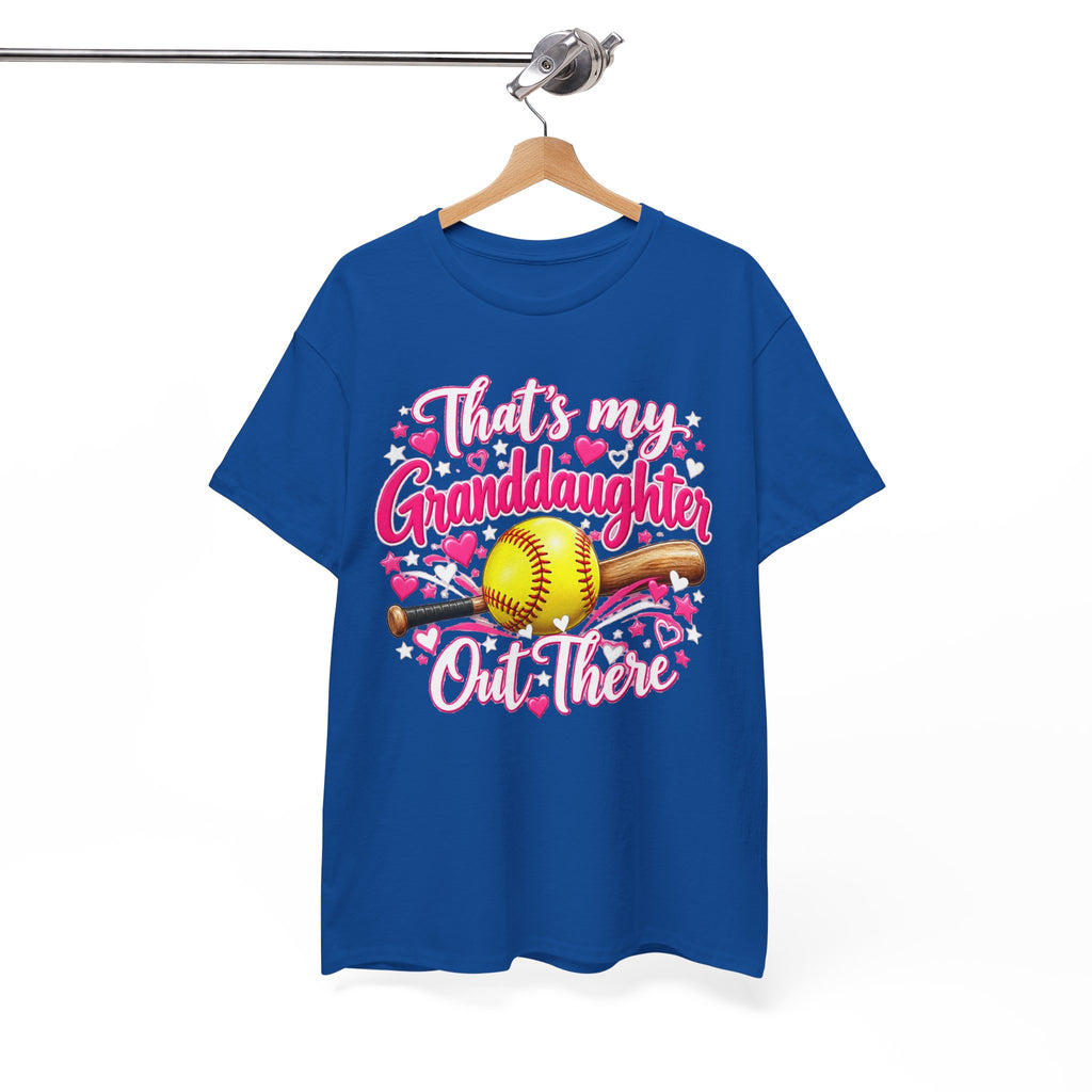 That’s My Granddaughter Out There Softball Grandma T-Shirt
