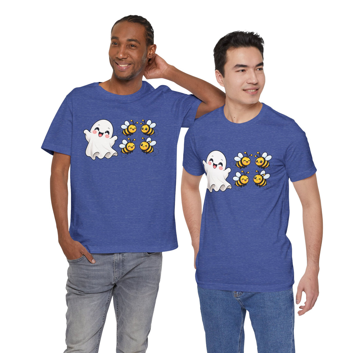 Boo & Bees Halloween Tee – Cute Ghost & Bee Shirt | Spooky Season Must-Have