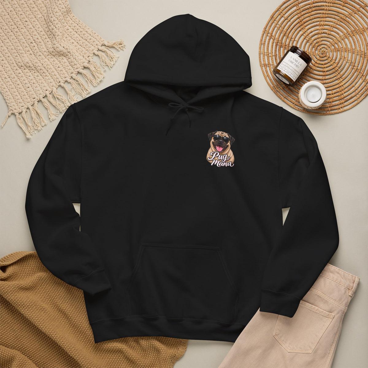 Pug Mama Hoodie