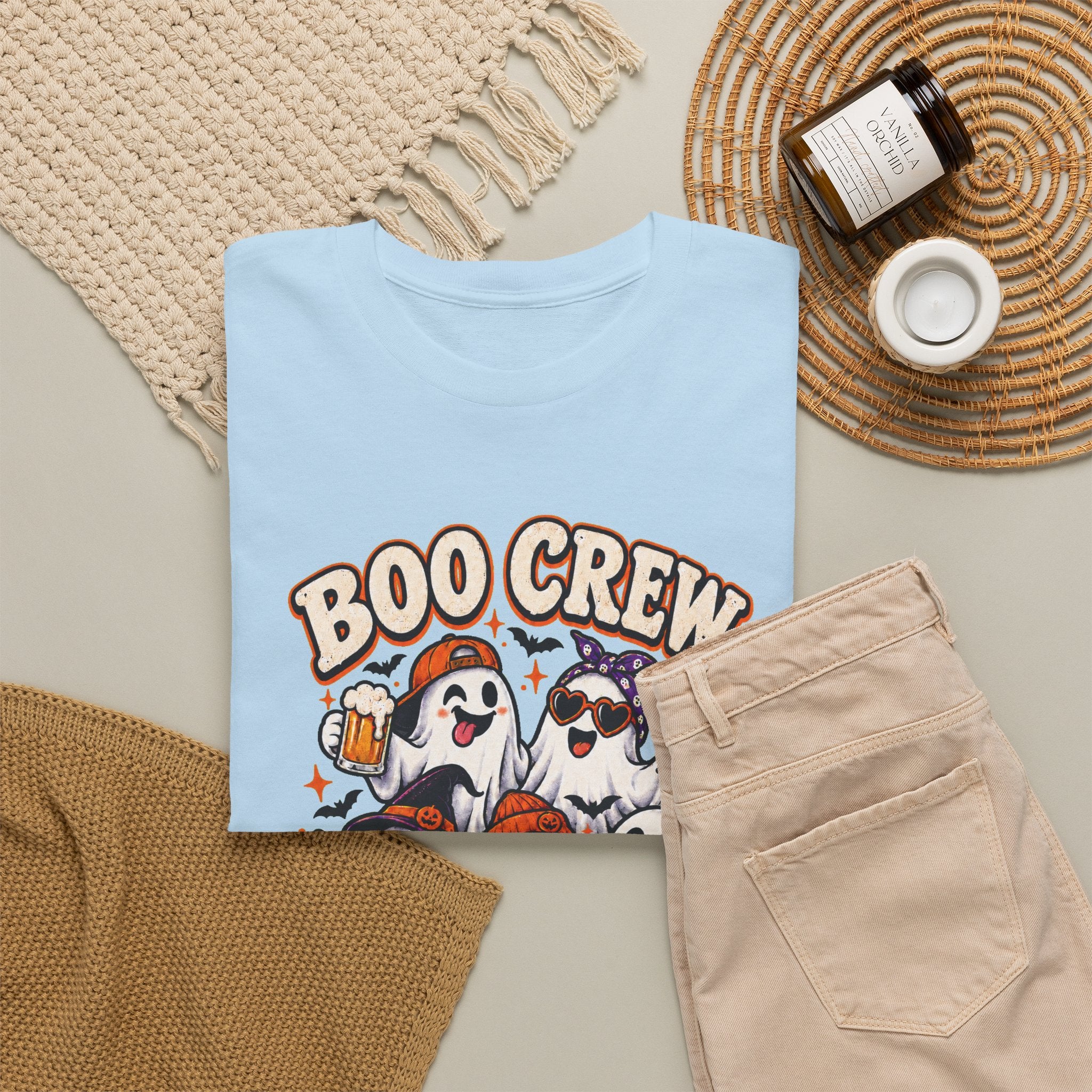 Boo Crew Halloween T-Shirt — “Most Likely to Get Sheet Faced” Funny Ghost Party Tee