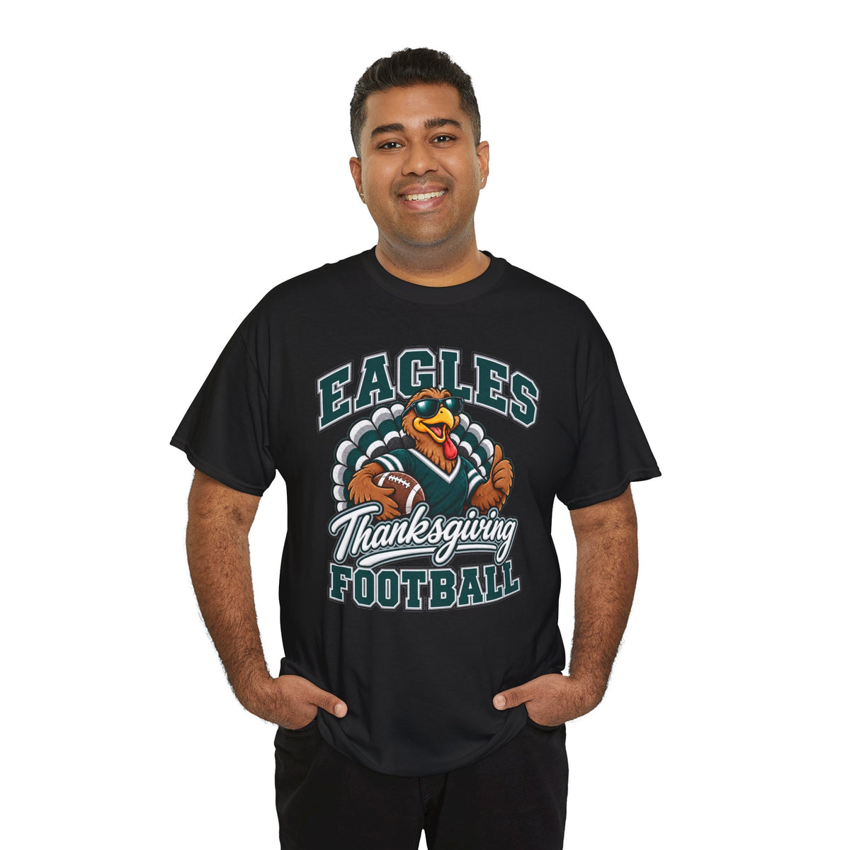 Eagles Thanksgiving Football Tee