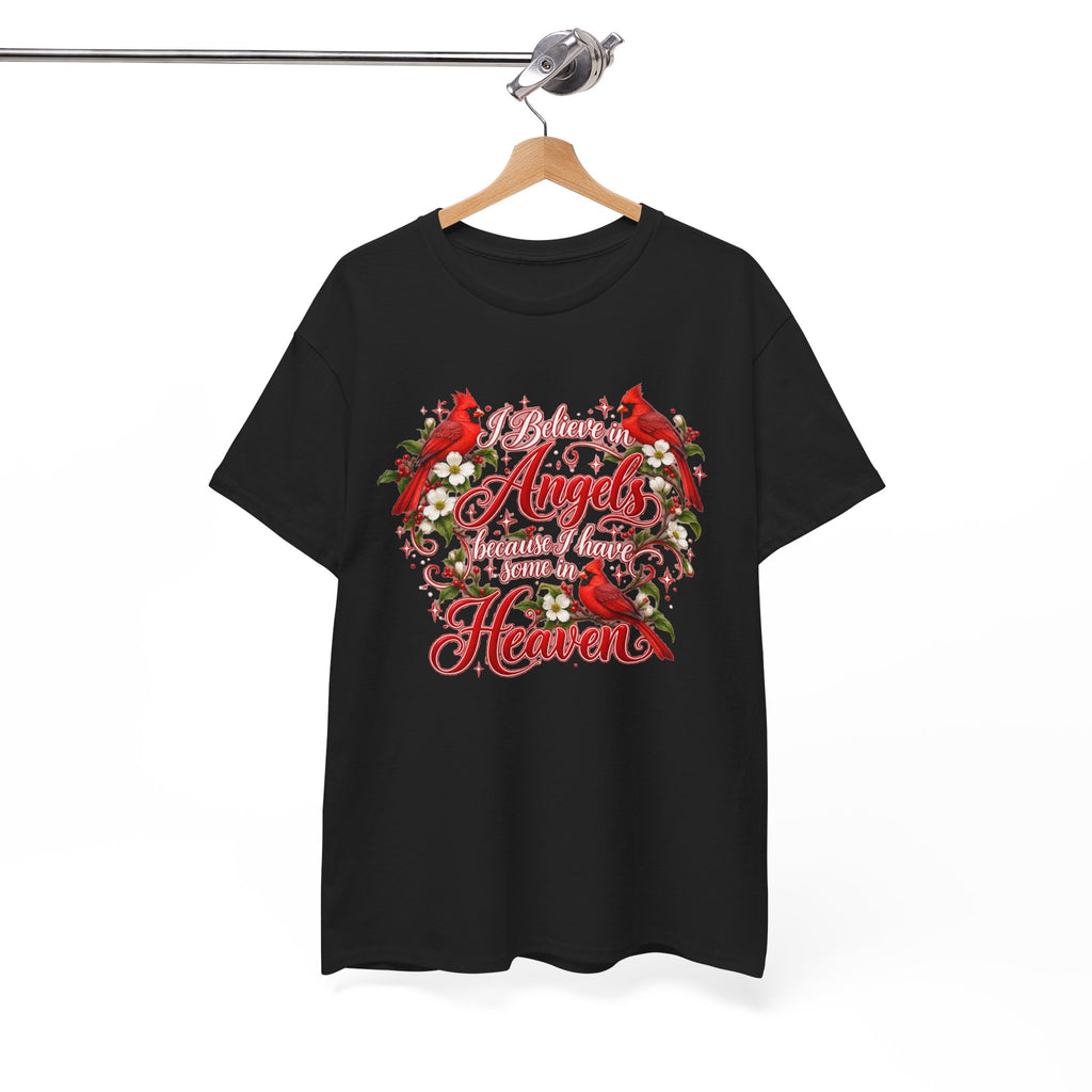 Angels from Heaven Cardinal Christmas T-Shirt