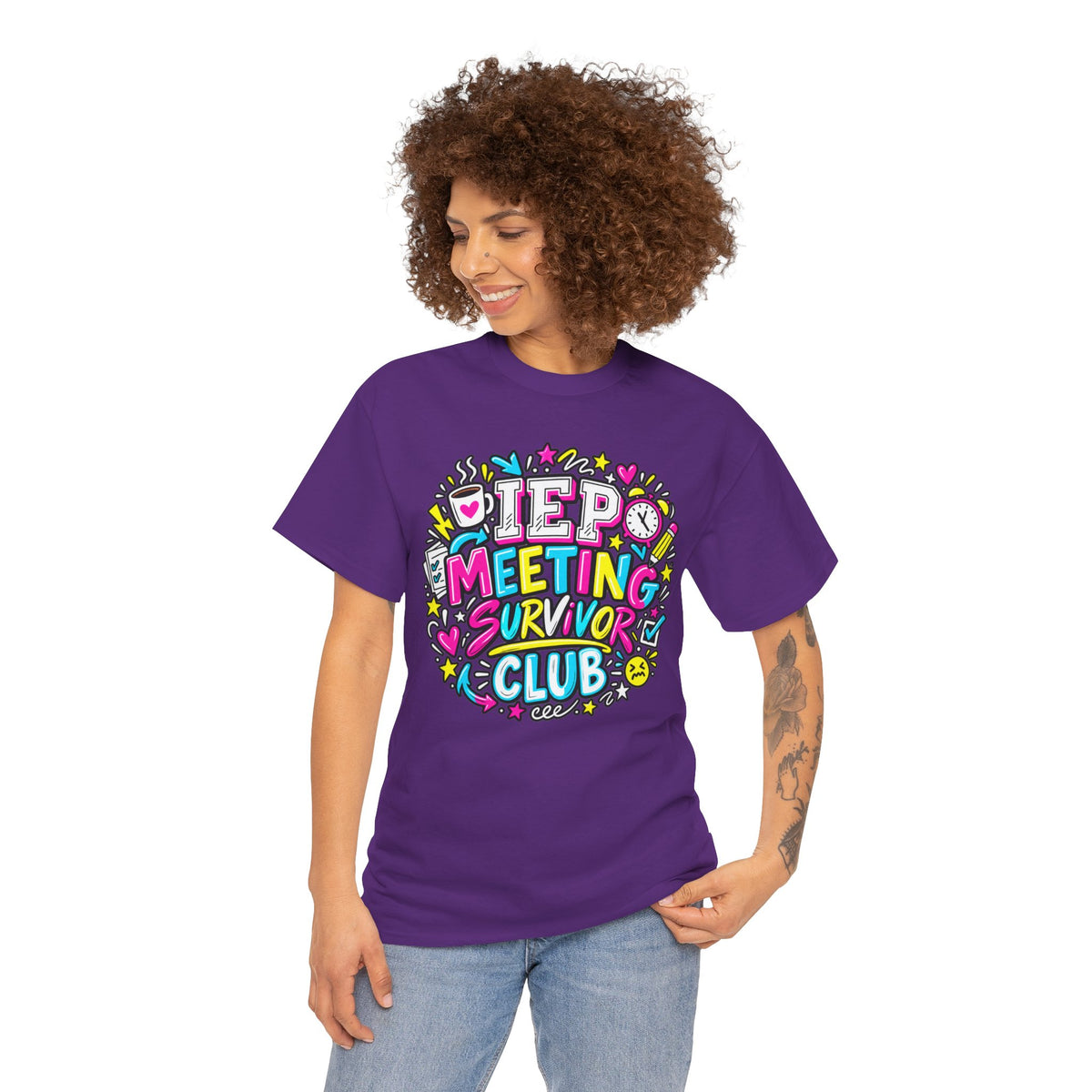 Video Meeting Survivor Club T-Shirt — Funny Remote Work Tee
