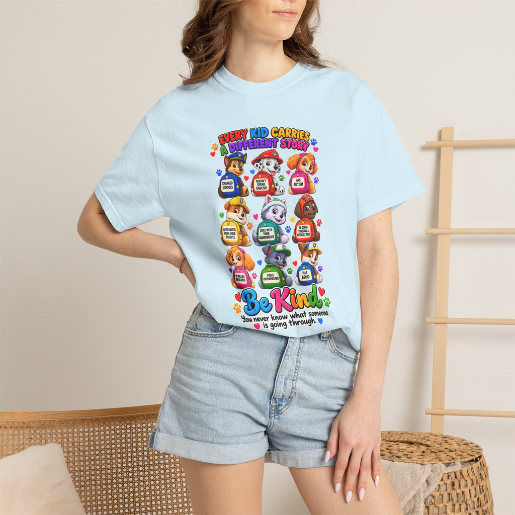 Be Kind Every Kid Carries Inspirational T-Shirt