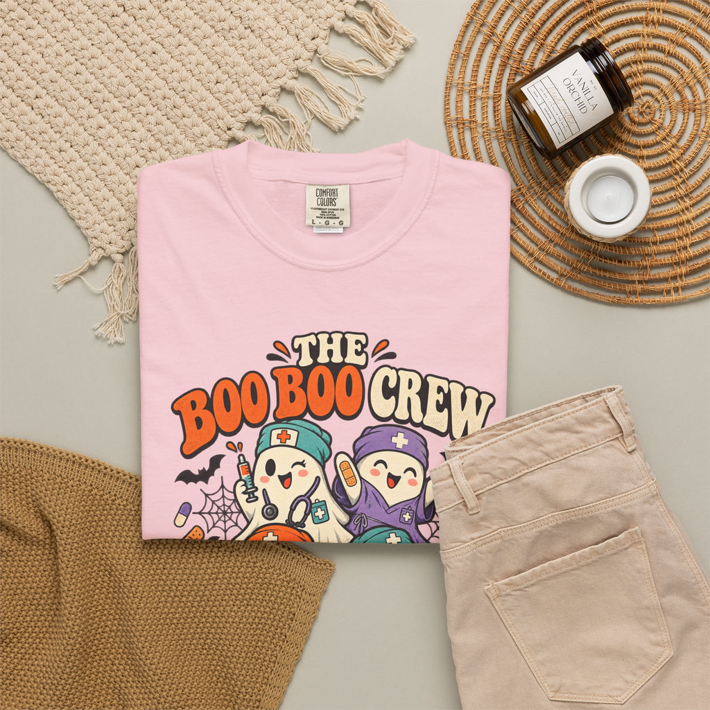 Halloween 'The Boo Boo Crew' Graphic T-Shirt