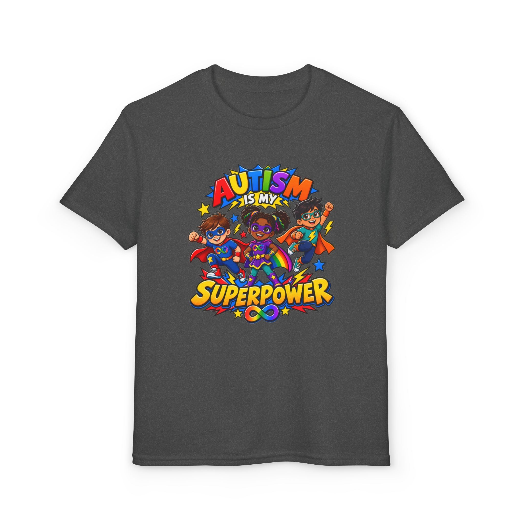 Autism Is My Superpower Youth T-Shirt